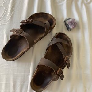 mayari birkenstocks (broken right toe)